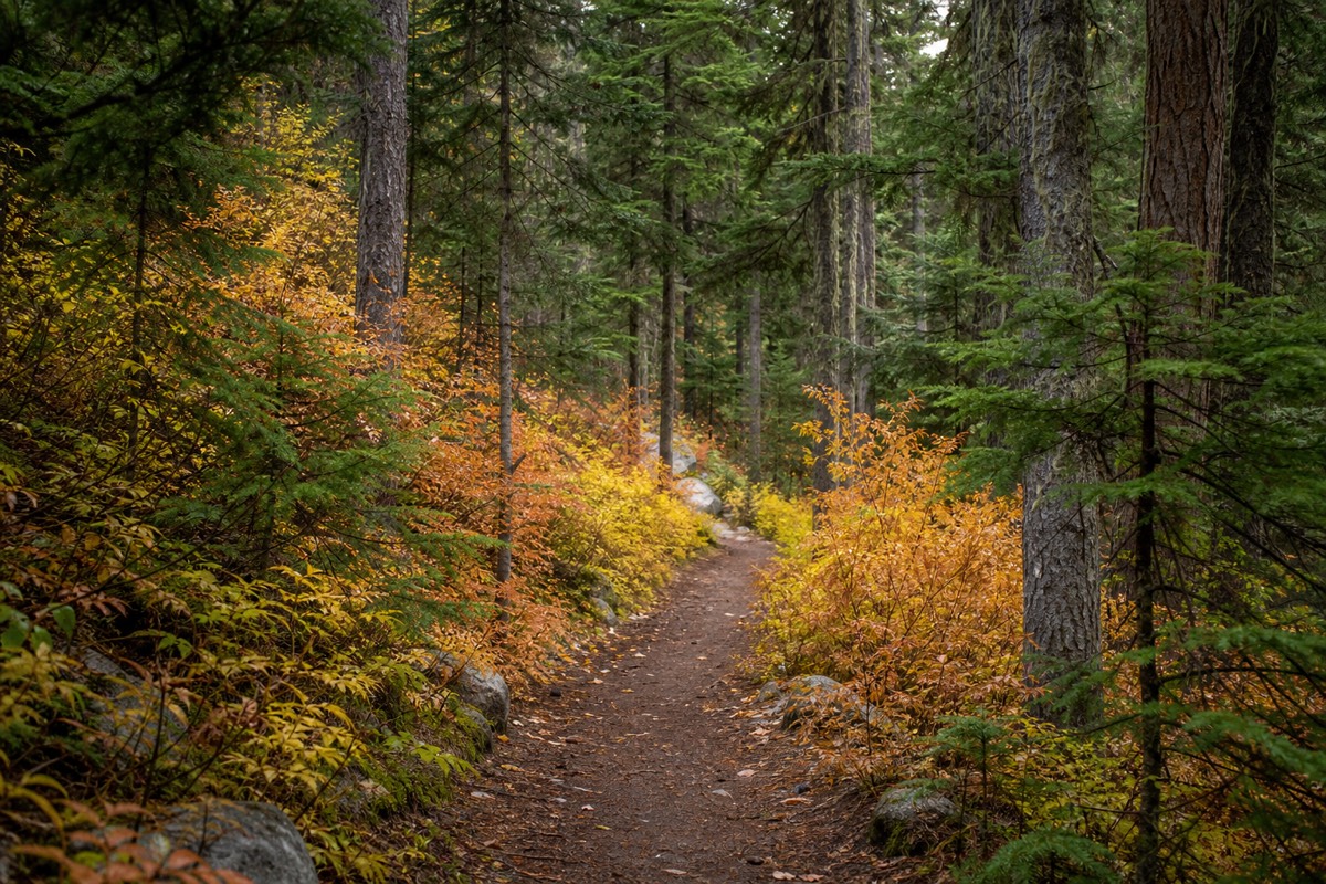 The mountains above Whistler, British Columbia